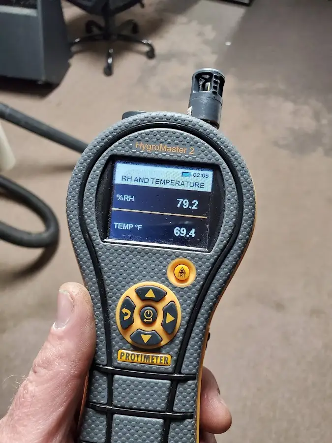 Moisture meter humidity assessment for Mold Remediation & Removal in Pepper Pike